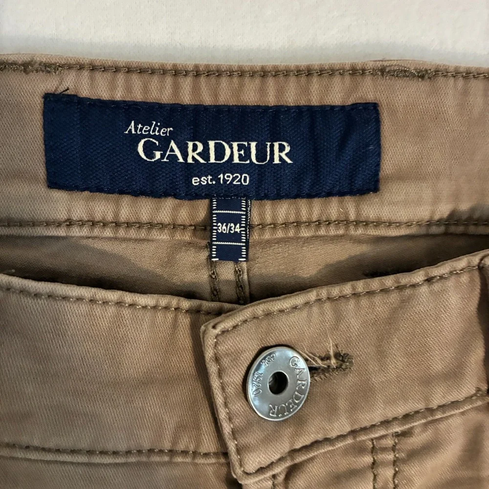 Atelier Gardeur Nevio Pants Mens 36x34 (Fits 36x33) Regular Fit‎ Preppy Designer